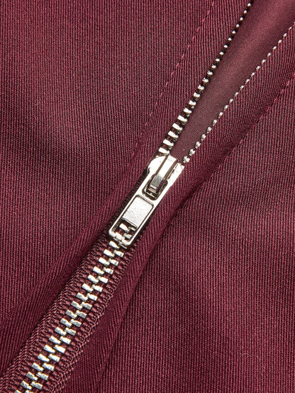Veste Rouge Bourgogne Élégante et Polyvalente