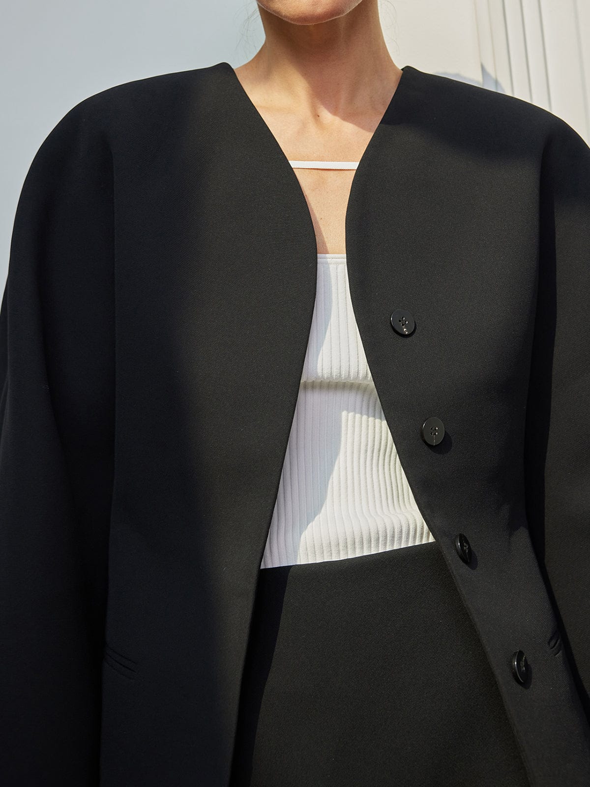 Blazer Femme Élégant Minimaliste
