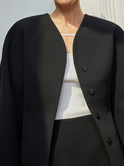 Blazer Femme Élégant Minimaliste