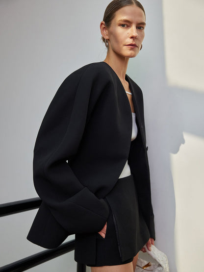 Blazer Femme Élégant Minimaliste