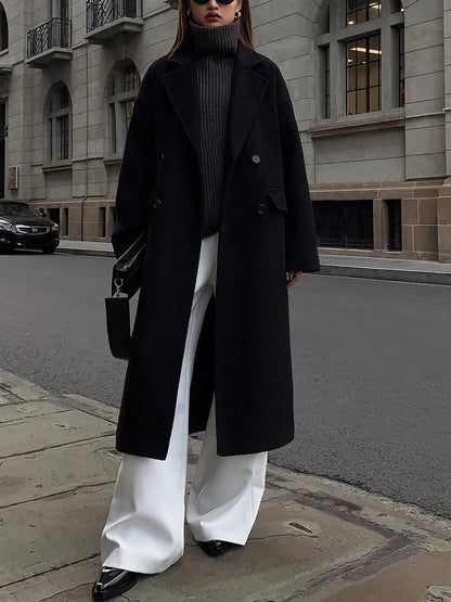 Manteau Tweed Mixte Élégant pour Femme - BerlinGlamour