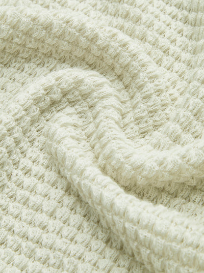 Top Femelle Manches Longues Maille Élastique