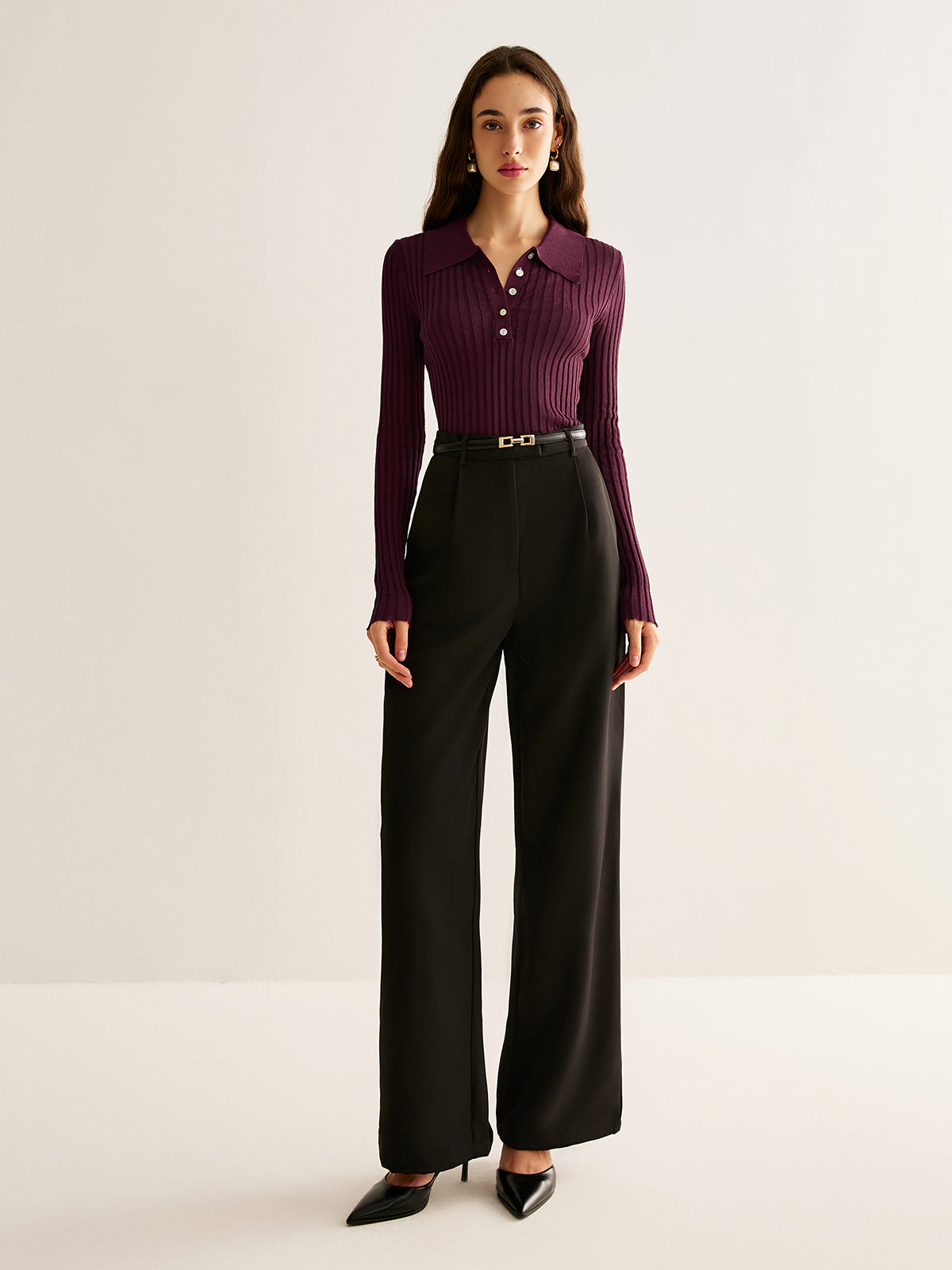 Chemise à Manches Longues Féminine