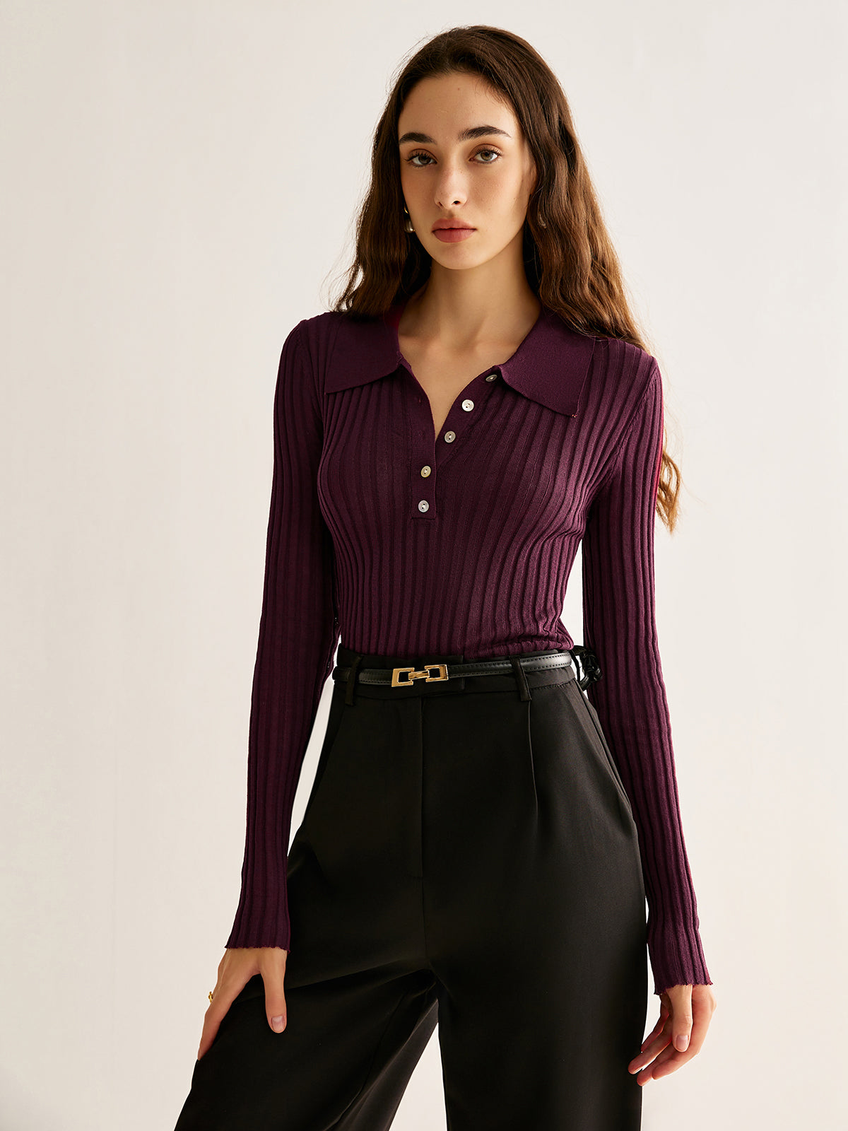 Chemise à Manches Longues Féminine