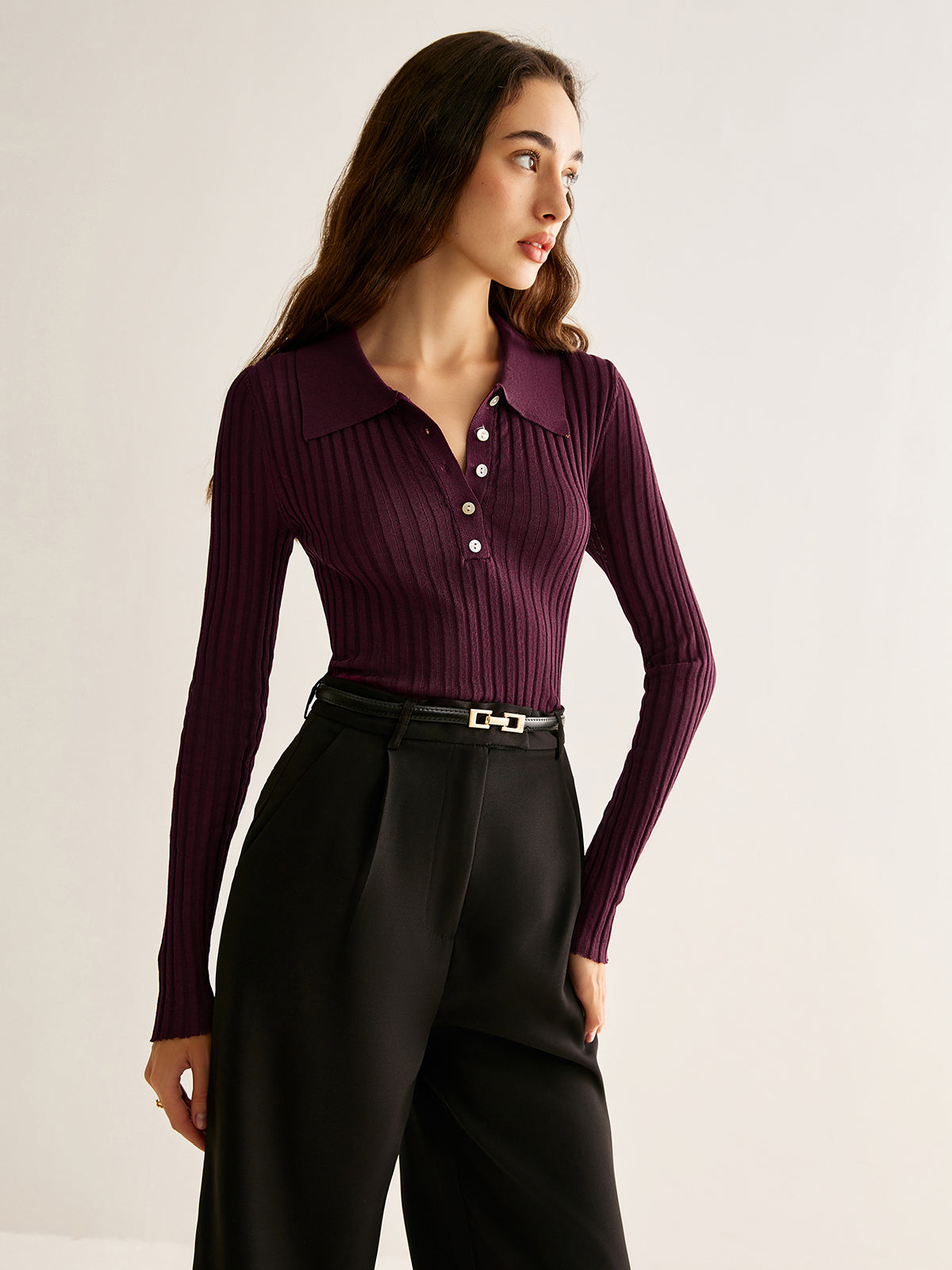 Chemise à Manches Longues Féminine
