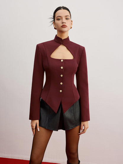 Blazer Femme Slim Fit Élégant