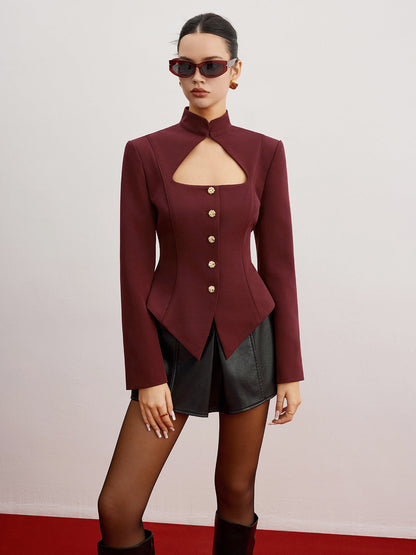 Blazer Femme Slim Fit Élégant