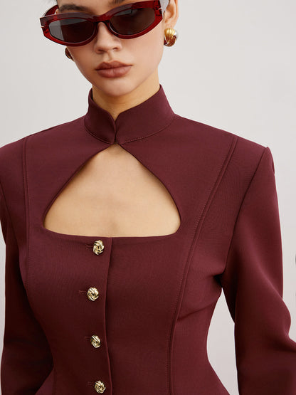 Blazer Femme Slim Fit Élégant