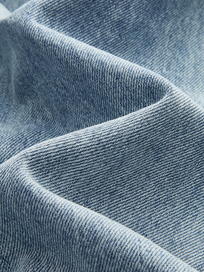 Jean Large Femme Taille Croisée Coupe Moderne