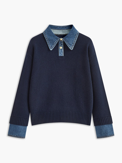 Pull Femme Reversible Chic et Polyvalent pour Tous les Jours