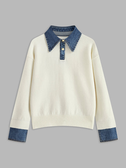 Pull Femme Reversible Chic et Polyvalent pour Tous les Jours