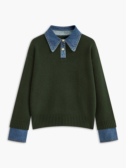Pull Femme Reversible Chic et Polyvalent pour Tous les Jours