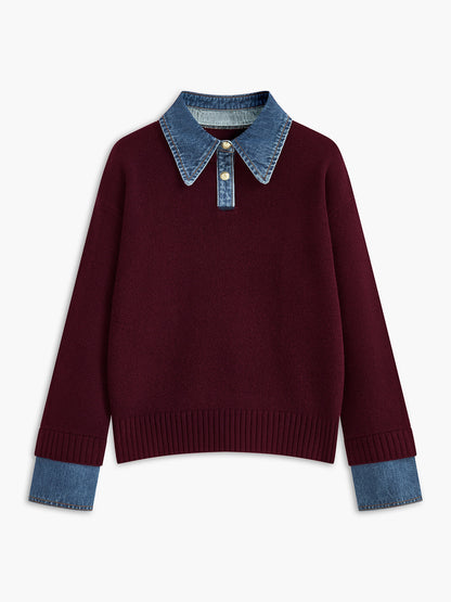 Pull Femme Reversible Chic et Polyvalent pour Tous les Jours