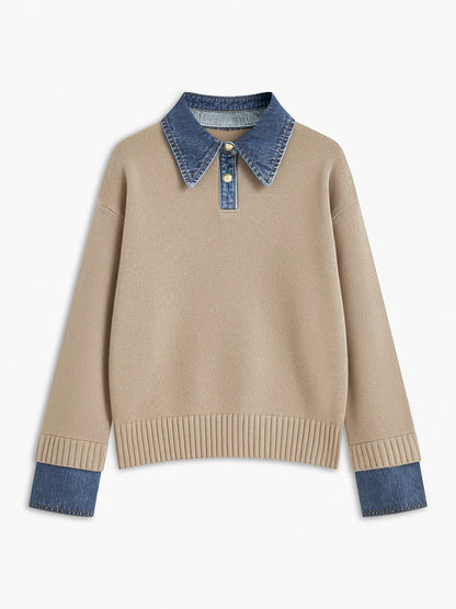 Pull Femme Reversible Chic et Polyvalent pour Tous les Jours