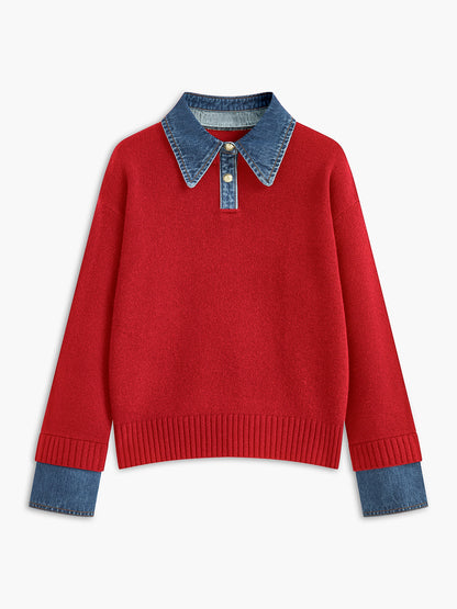 Pull Femme Reversible Chic et Polyvalent pour Tous les Jours