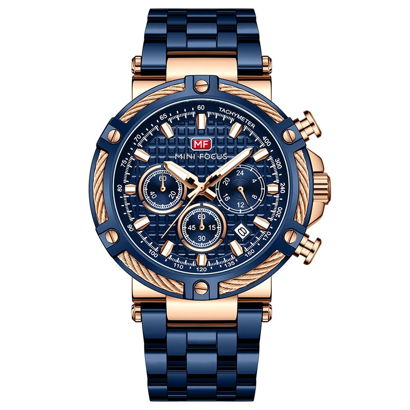 Montre de Plongée Homme Marine Étanche