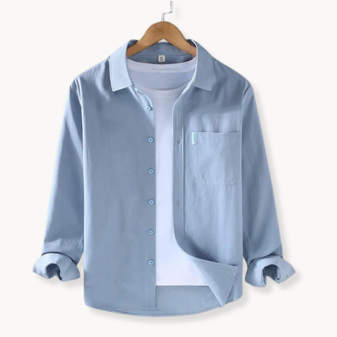Chemise Homme Coton Classique pour Loisirs - BerlinGlamour
