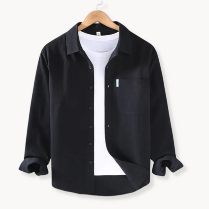 Chemise Homme Coton Classique pour Loisirs