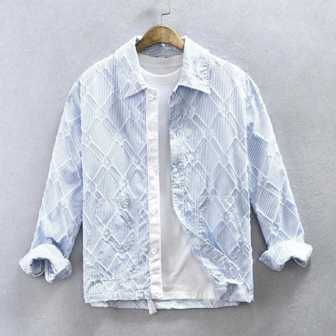 Chemise Homme Classique Bleu Marine