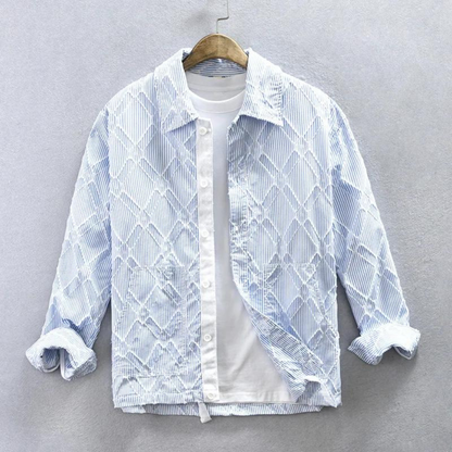 Chemise Homme Classique Bleu Marine