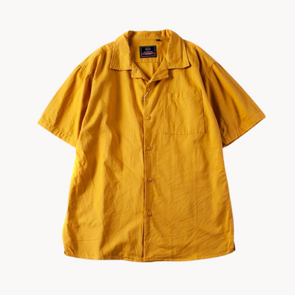 Chemise Décontractée Col V Grand Format Réduit