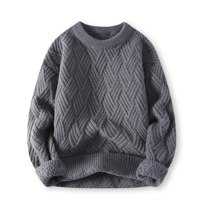 Pull en Mélange de Laine Chaud et Élégant
