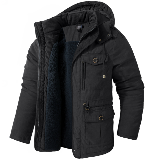 Manteau Homme Grande Taille et Long - PanierRoyale