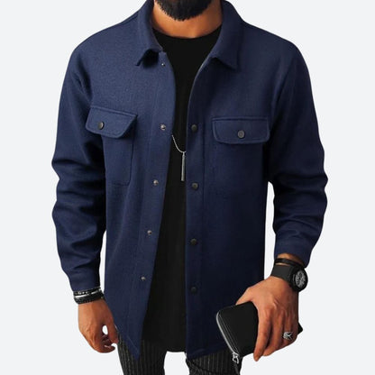 Chemise Homme Hiver Douce et Chaude en Coton