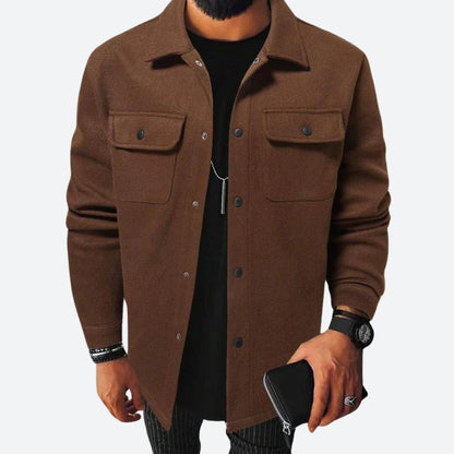 Chemise Homme Hiver Douce et Chaude en Coton