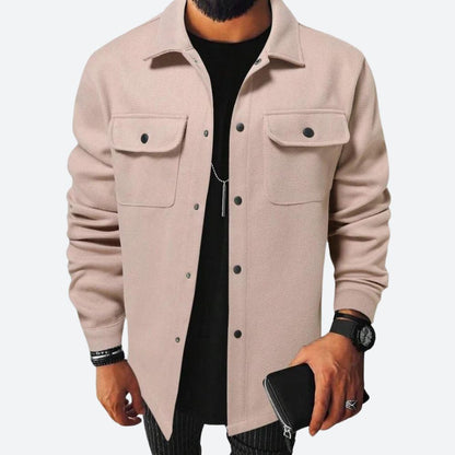 Chemise Homme Hiver Douce et Chaude en Coton