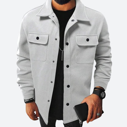 Chemise Homme Hiver Douce et Chaude en Coton