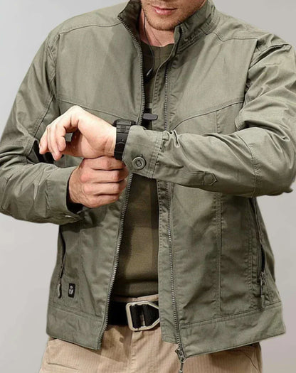 Veste de Sport Hiver Homme avec Capuchon et Poches Réglables