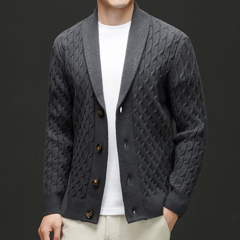Cardigan Homme Classique Boutons
