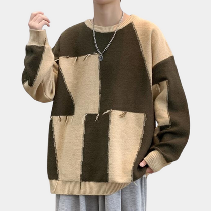 ALBERT - Pull Tricoté Elégant pour Hommes
