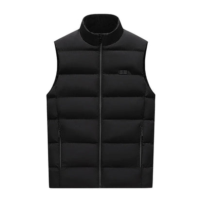 Gilet chauffant imperméable à fermeture éclair - PanierRoyale