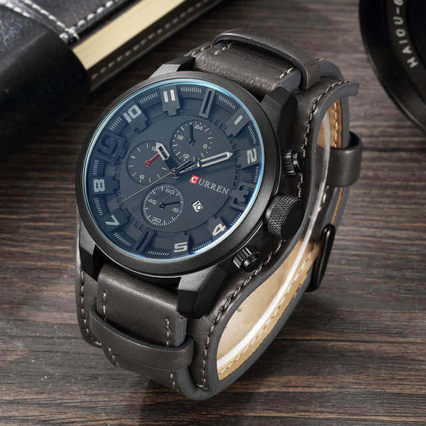 Montre Chronographe Sportive Design Élégant