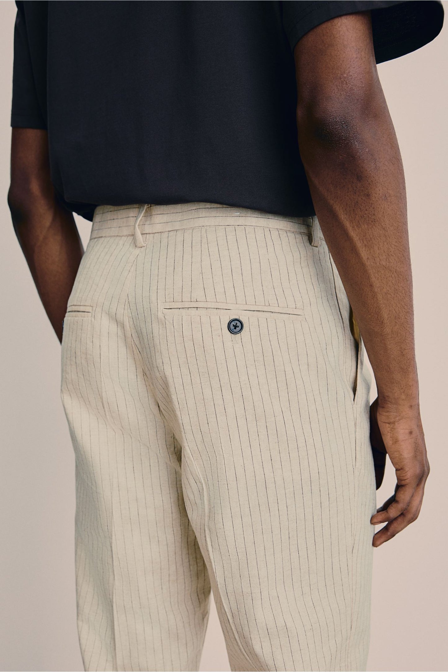 Pantalon Costume Rayure Élégant pour Homme