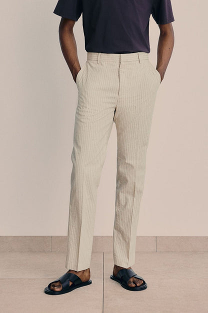 Pantalon Costume Rayure Élégant pour Homme