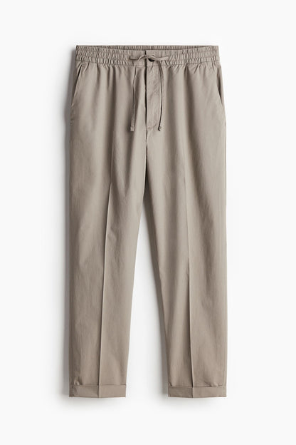 Pantalon Chino Brun Homme avec Cordons - BerlinGlamour