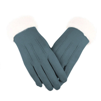 Gants Hiver Femmes Chauds et Élastiqués