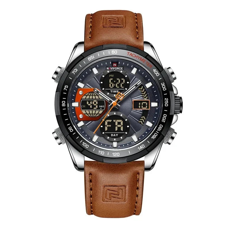 Montre Homme Marine Élégante et Résistante
