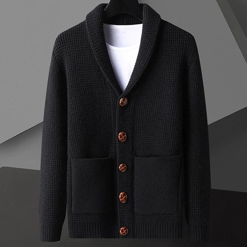 Pull Homme Hiver en Laine - Style Détente Vintage