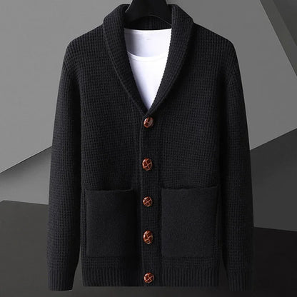 Pull Homme Hiver en Laine - Style Détente Vintage