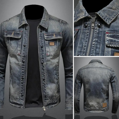 Blouson Jean Classique en Coton