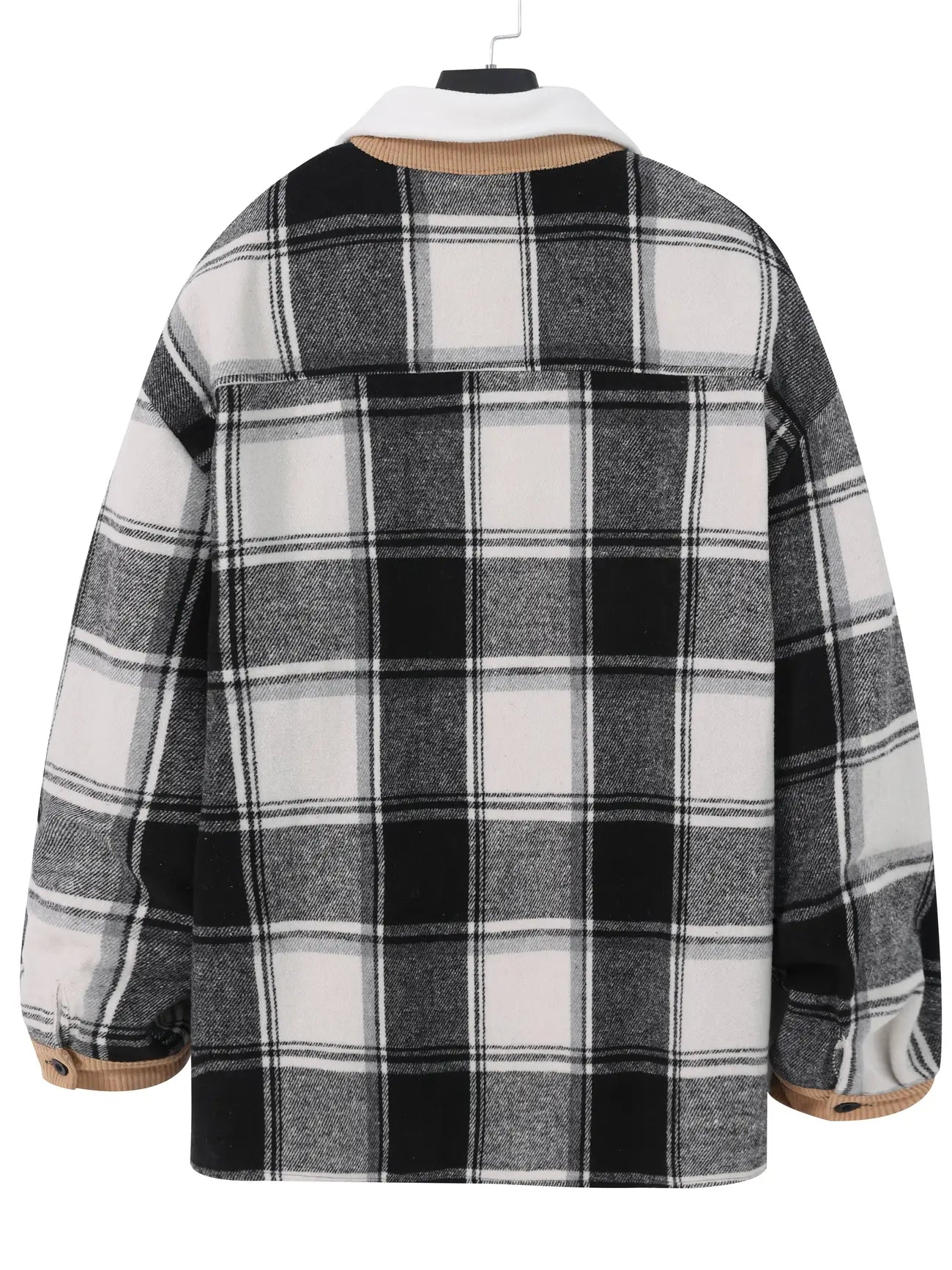 Veste Carreaux Décontractée pour Homme