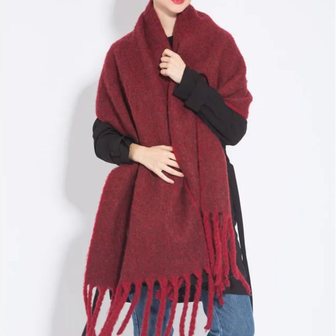Écharpe Femme en Soie Douce et Chic