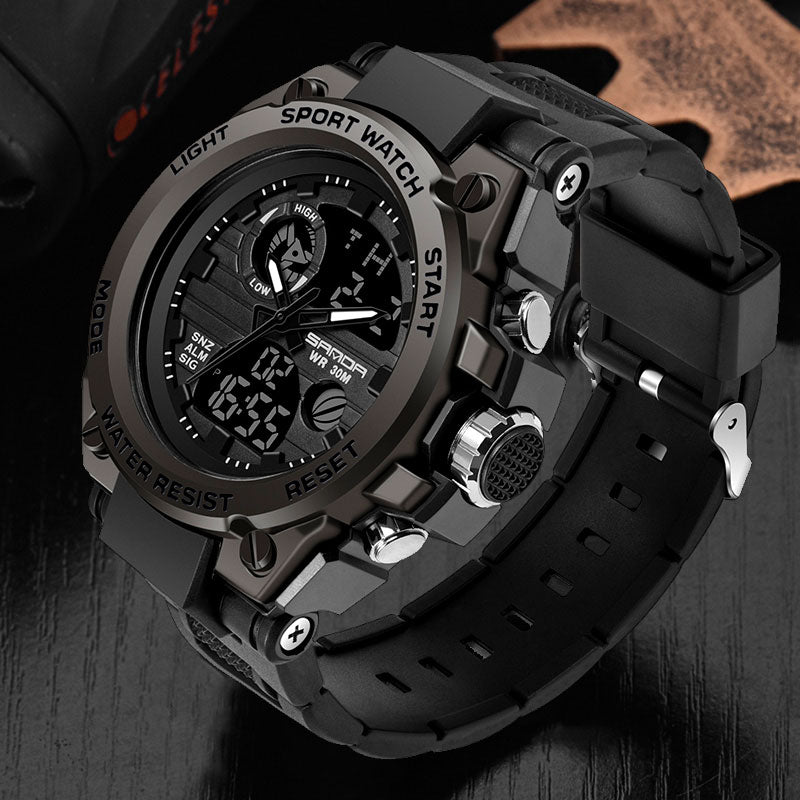 Montre Sport Homme numérique étanche - BerlinGlamour