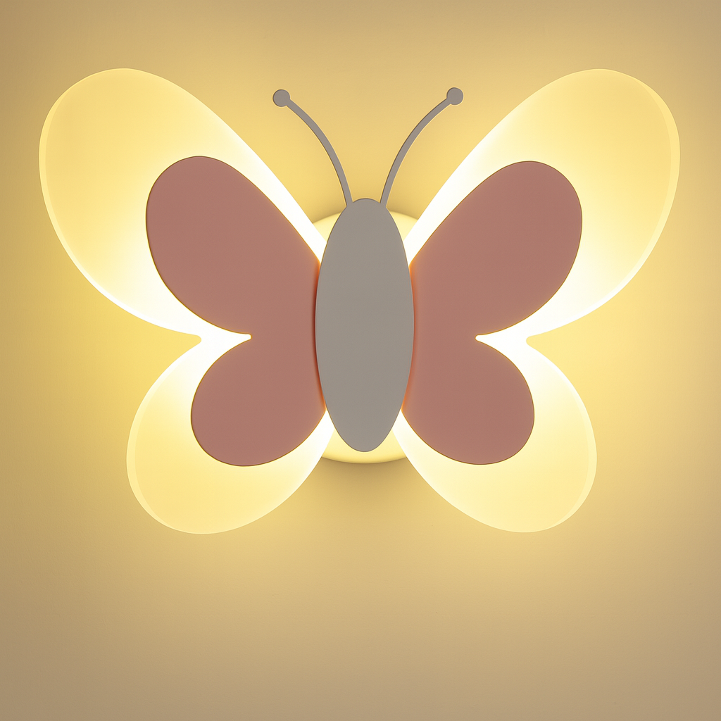 Babilume™ – applique murale papillon pour une chambre de bébé