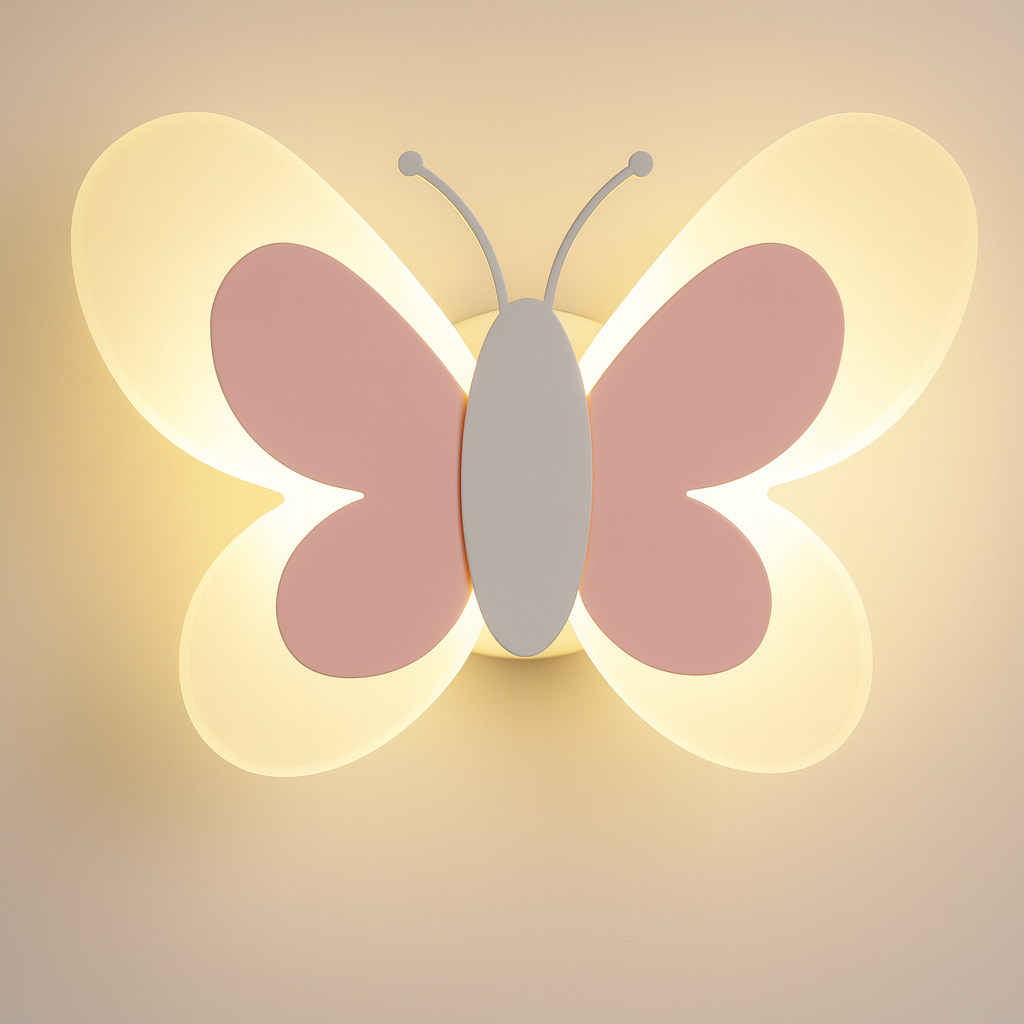 Babilume™ – applique murale papillon pour une chambre de bébé