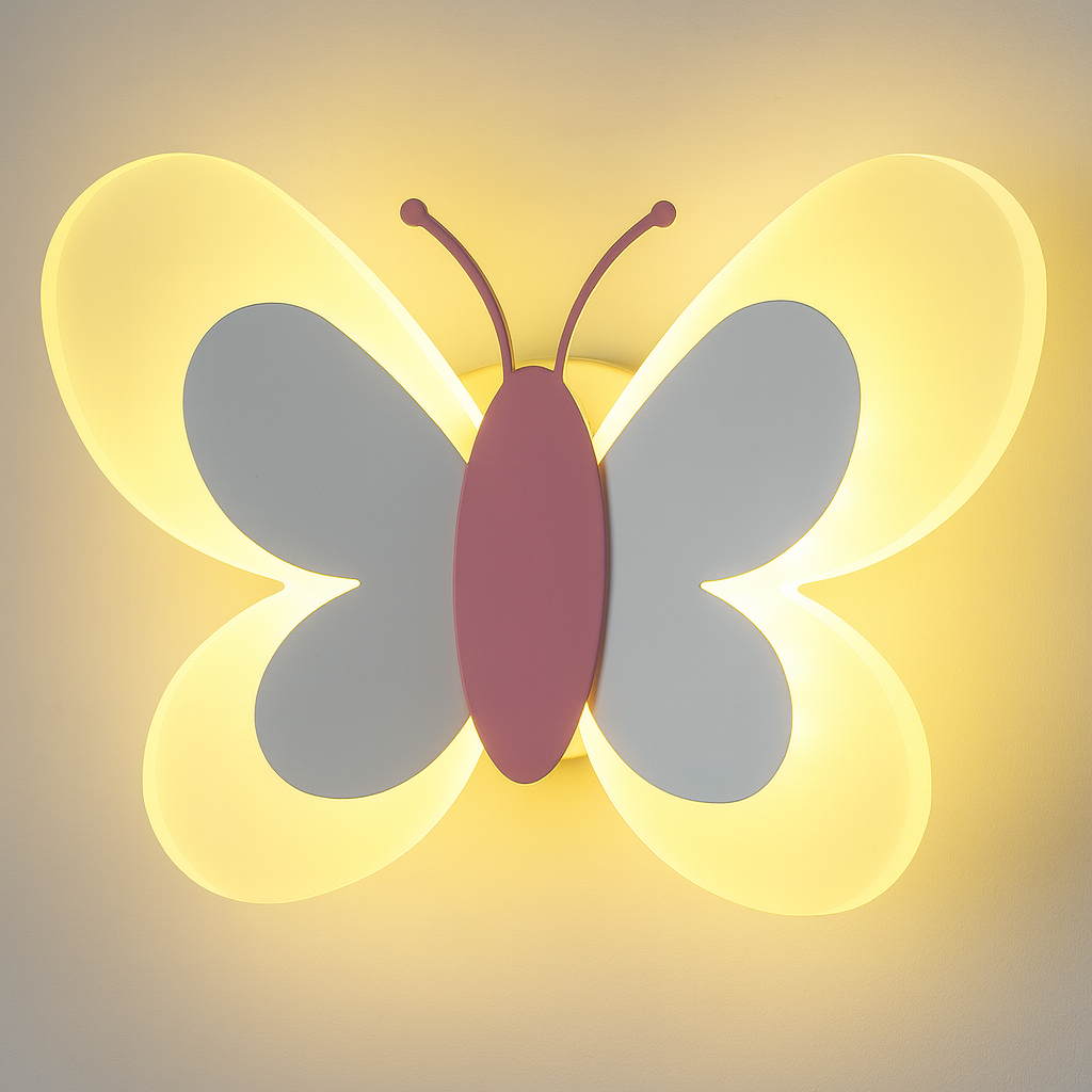 Babilume™ – applique murale papillon pour une chambre de bébé